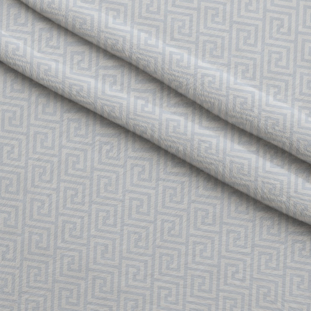 Buttercream Plaid Pattern 9 Fleece Fabric — fleece fabric folded close-up preview (mv-fleece-v1:lying)
