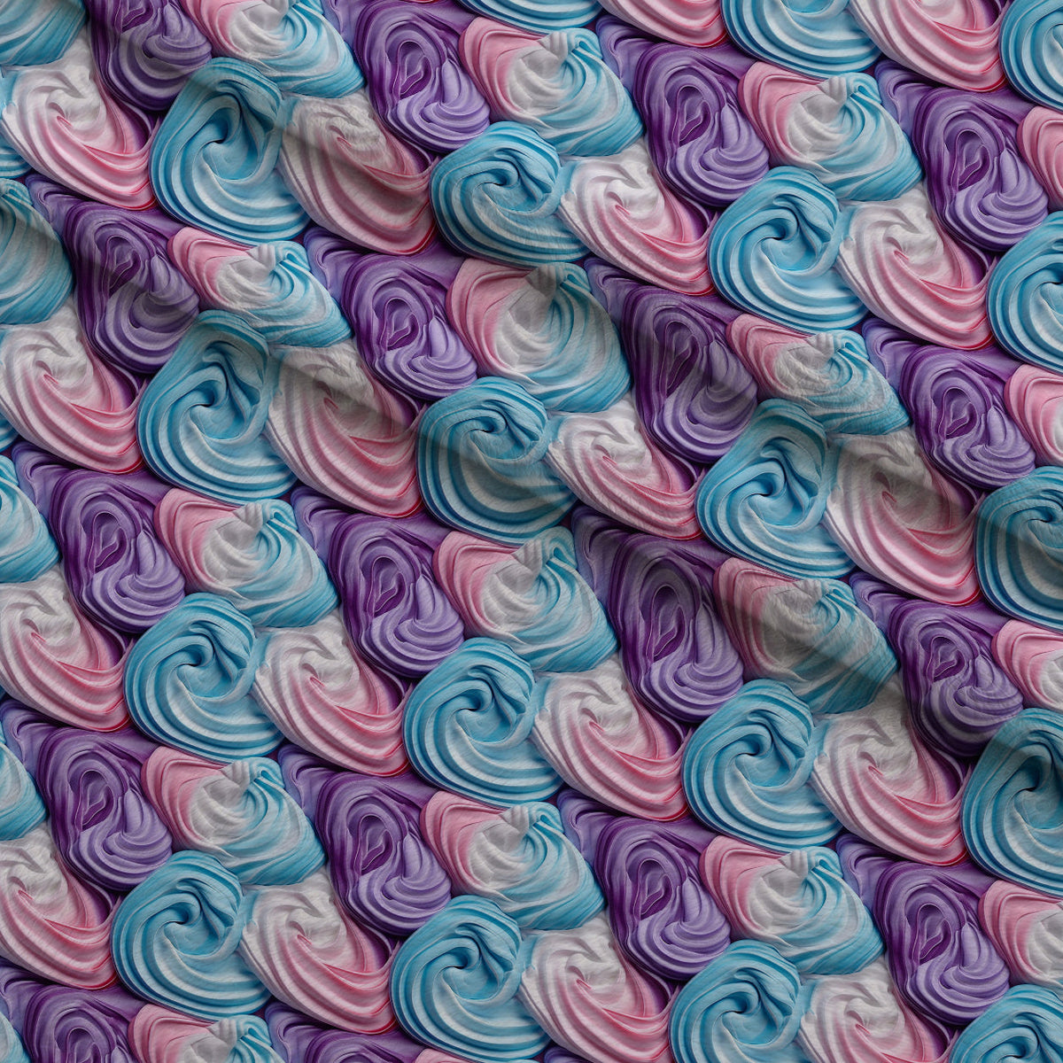 Buttercream Swirls Pattern 4 Fleece Fabric — fleece fabric folded close-up preview (mv-fleece-v1:lying)