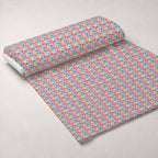 Buttercream Swirls Pattern 7 Fleece Fabric — fleece fabric unrolled bolt preview (mv-fleece-v1:bolt)