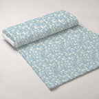Buttermilk Blossoms Pattern 1 Fleece Fabric — fleece fabric unrolled bolt preview (mv-fleece-v1:bolt)