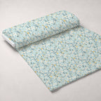 Buttermilk Blossoms Pattern 12 Fleece Fabric — fleece fabric unrolled bolt preview (mv-fleece-v1:bolt)