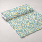 Buttermilk Blossoms Pattern 14 Fleece Fabric — fleece fabric unrolled bolt preview (mv-fleece-v1:bolt)