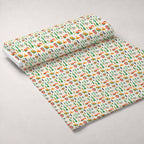 Cactus Fiesta Pattern 16 Fleece Fabric — fleece fabric unrolled bolt preview (mv-fleece-v1:bolt)
