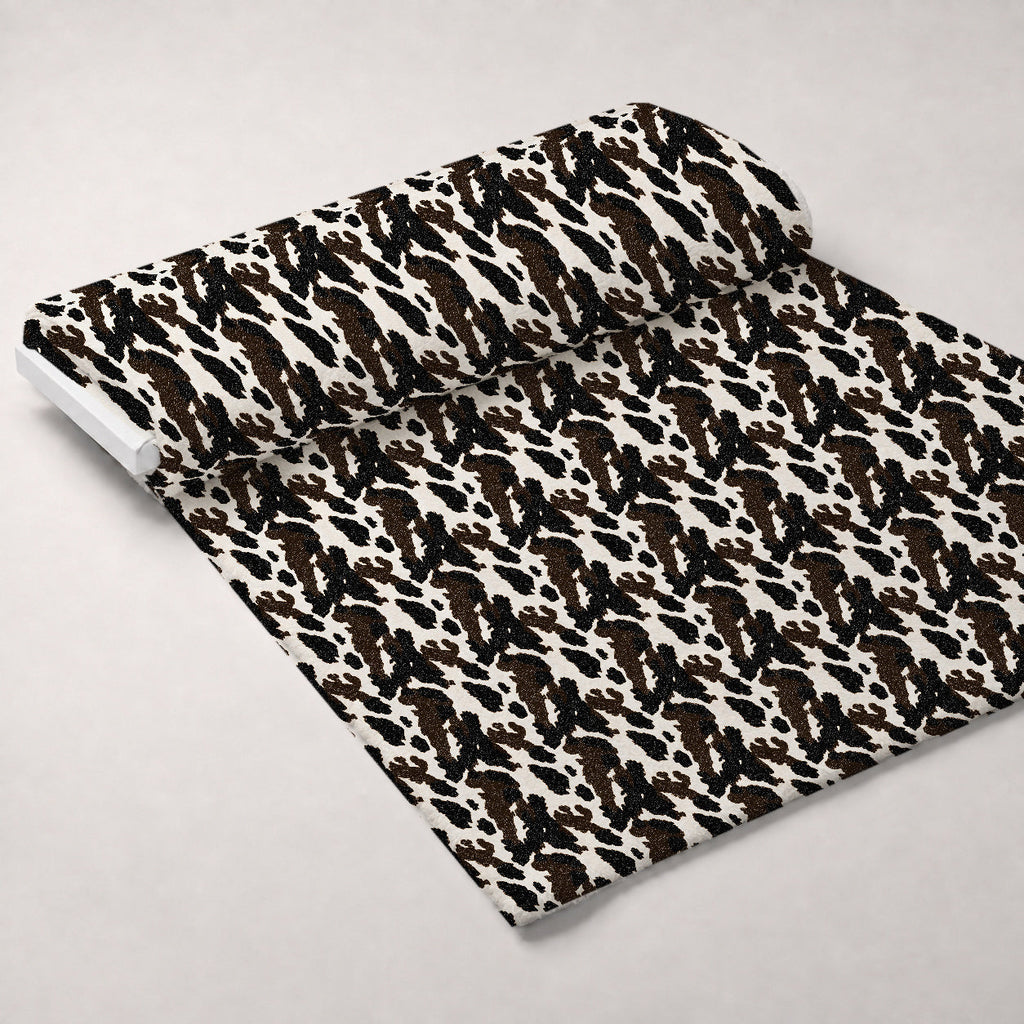 Calico Patches Pattern 10 Fleece Fabric — fleece fabric unrolled bolt preview (mv-fleece-v1:bolt)