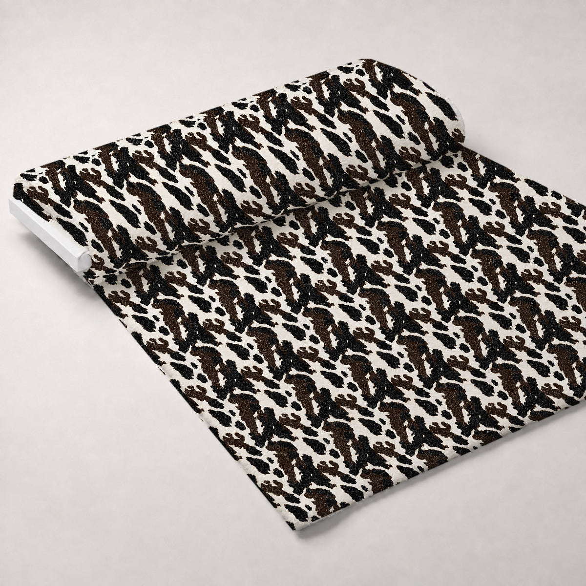 Calico Patches Pattern 10 Fleece Fabric — fleece fabric unrolled bolt preview (mv-fleece-v1:bolt)