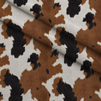 Calico Patches Pattern 4 Fleece Fabric — fleece fabric folded close-up preview (mv-fleece-v1:lying)