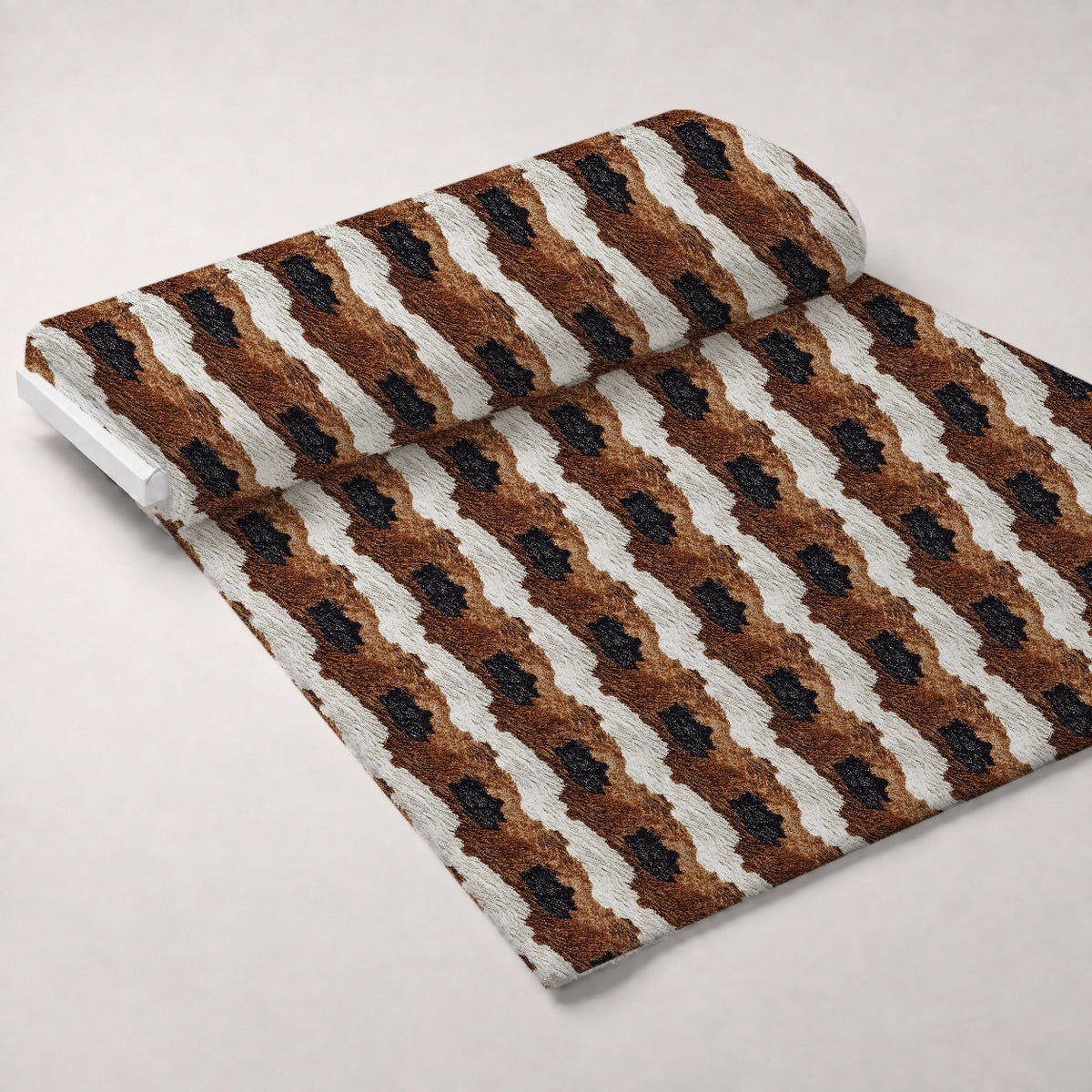 Calico Patches Pattern 9 Fleece Fabric — fleece fabric unrolled bolt preview (mv-fleece-v1:bolt)