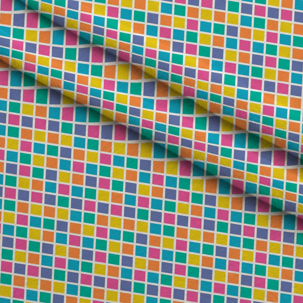 Candy Dots Pattern 10 Fleece Fabric — fleece fabric folded close-up preview (mv-fleece-v1:lying)