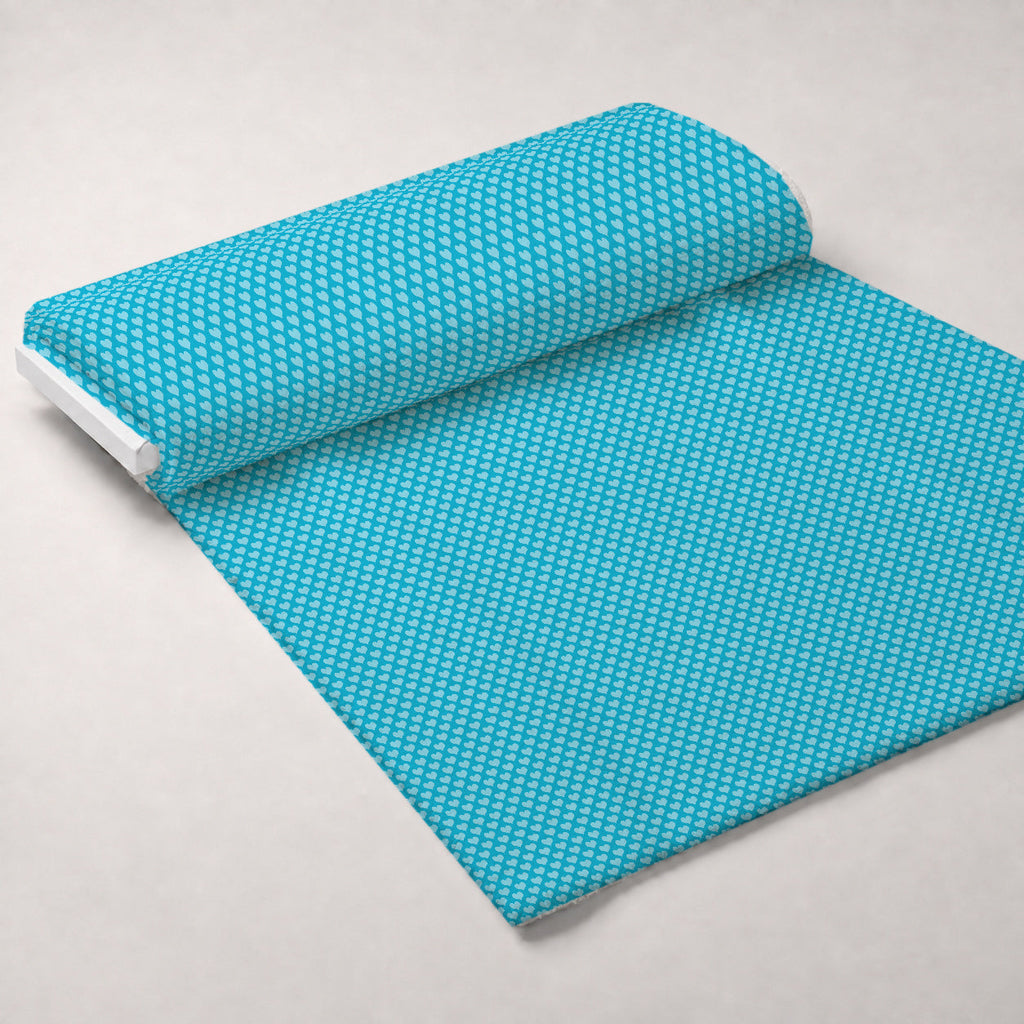 Candy Dots Pattern 16 Fleece Fabric — fleece fabric unrolled bolt preview (mv-fleece-v1:bolt)
