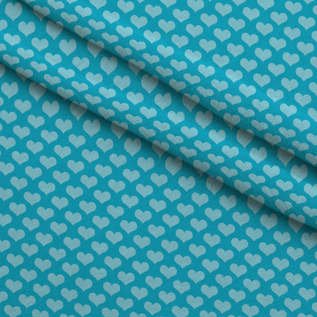 Candy Dots Pattern 16 Fleece Fabric — fleece fabric folded close-up preview (mv-fleece-v1:lying)