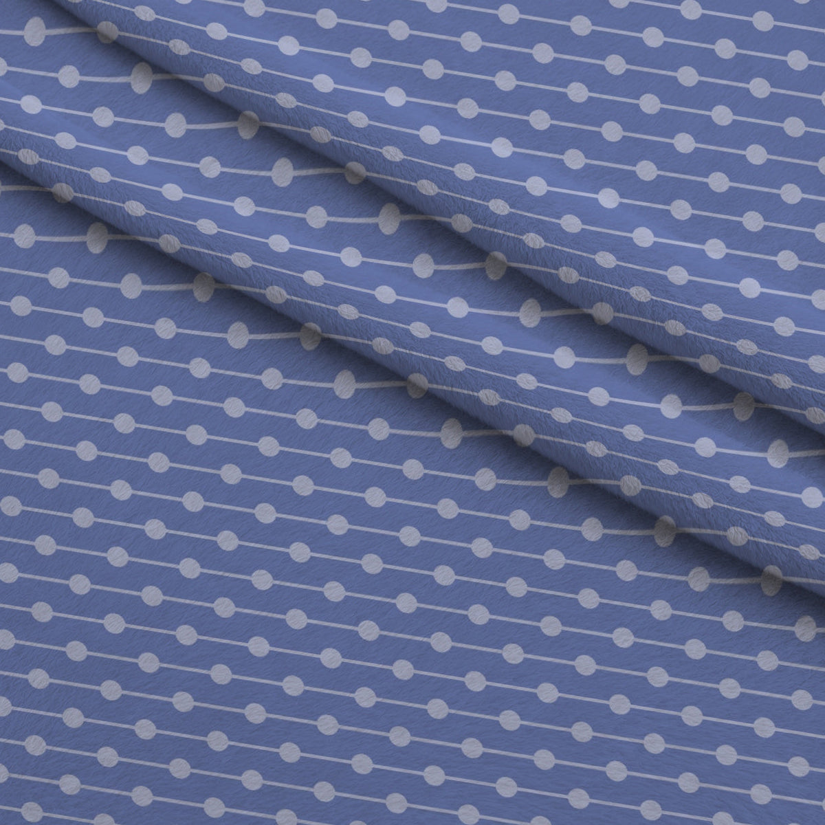 Candy Dots Pattern 18 Fleece Fabric — fleece fabric folded close-up preview (mv-fleece-v1:lying)