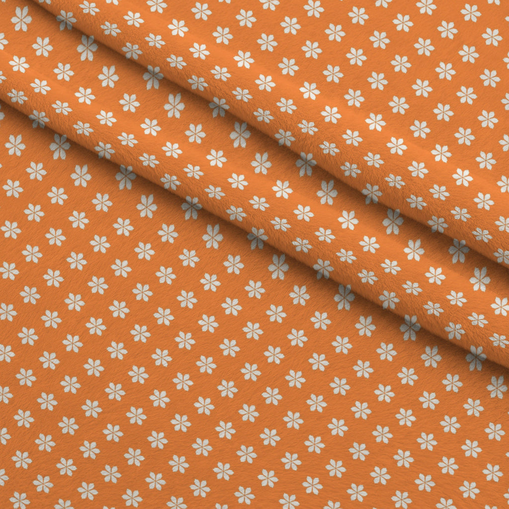 Candy Dots Pattern 7 Fleece Fabric — fleece fabric folded close-up preview (mv-fleece-v1:lying)