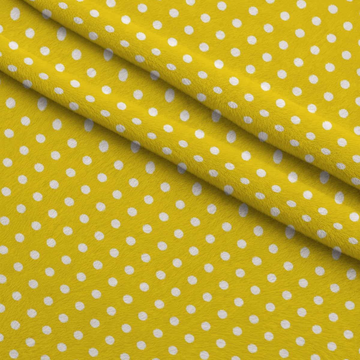 Candy Dots Pattern 9 Fleece Fabric — fleece fabric folded close-up preview (mv-fleece-v1:lying)