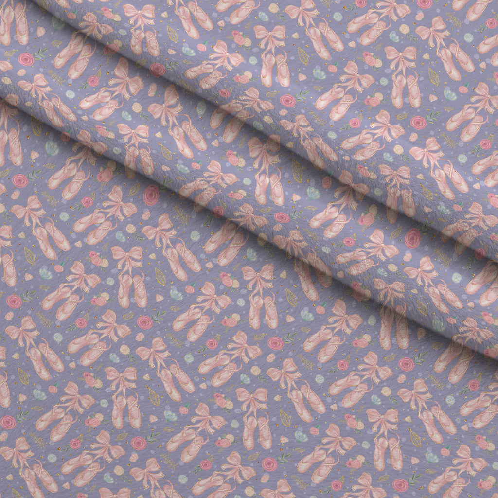 Carousel Dreams Pattern 7 Fleece Fabric — fleece fabric folded close-up preview (mv-fleece-v1:lying)