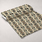Chieftain Spirit Pattern 3 Fleece Fabric — fleece fabric unrolled bolt preview (mv-fleece-v1:bolt)