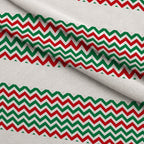 Christmas Chevron Pattern Fleece Fabric — fleece fabric folded close-up preview (mv-fleece-v1:lying)