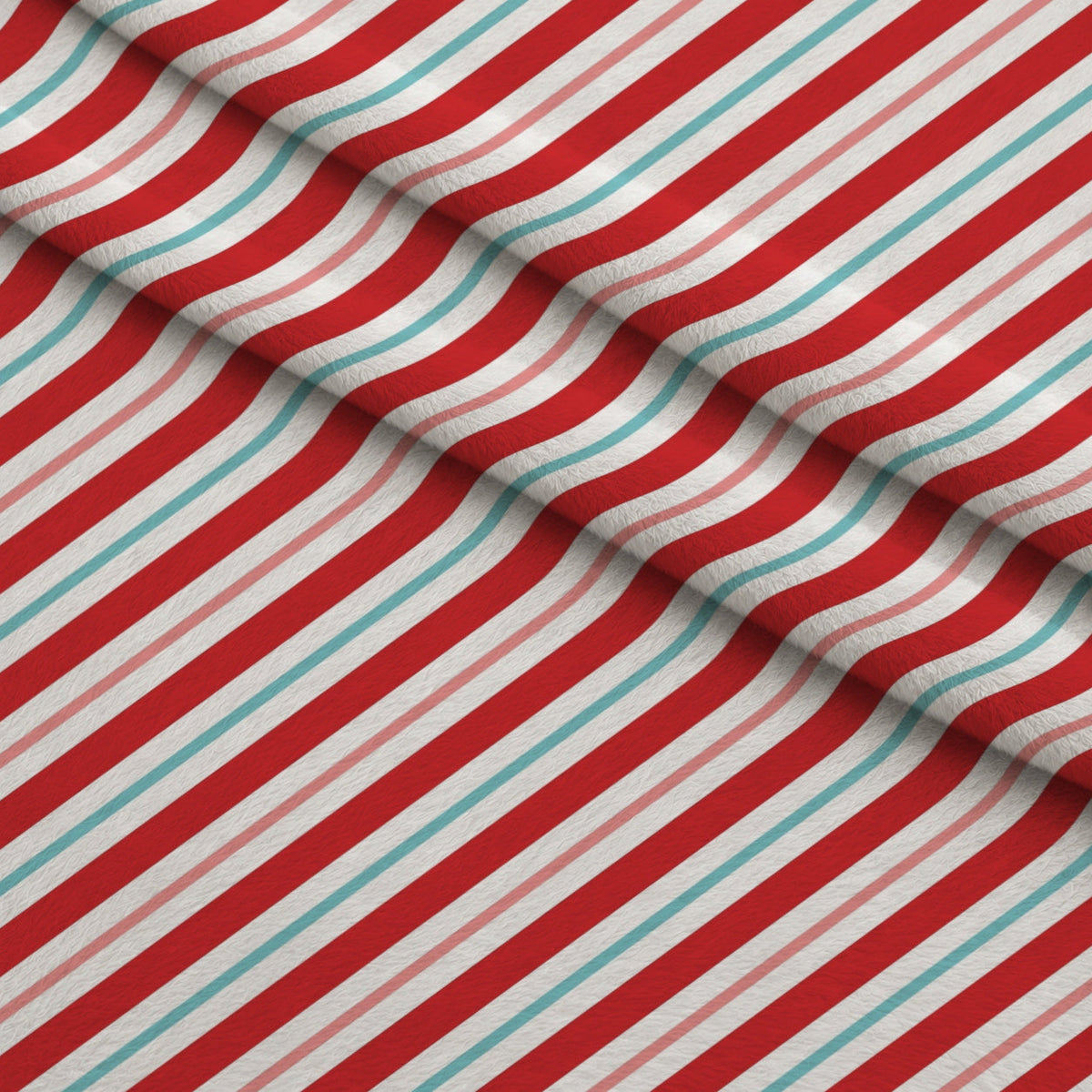 Christmas Treats Candy Pattern 12 Fleece Fabric — fleece fabric folded close-up preview (mv-fleece-v1:lying)