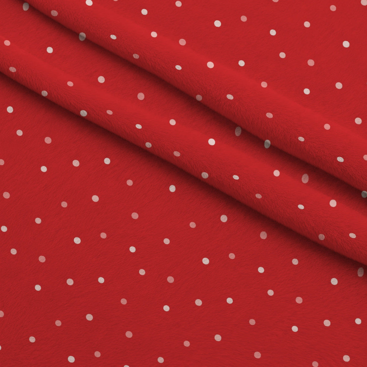Christmas Treats Candy Pattern 9 Fleece Fabric — fleece fabric folded close-up preview (mv-fleece-v1:lying)