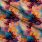 Chromatic Mist Pattern 5 Fleece Fabric — fleece fabric folded close-up preview (mv-fleece-v1:lying)