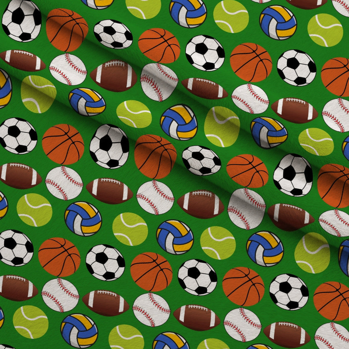 Classroom Doodles Pattern 1 Fleece Fabric — fleece fabric folded close-up preview (mv-fleece-v1:lying)