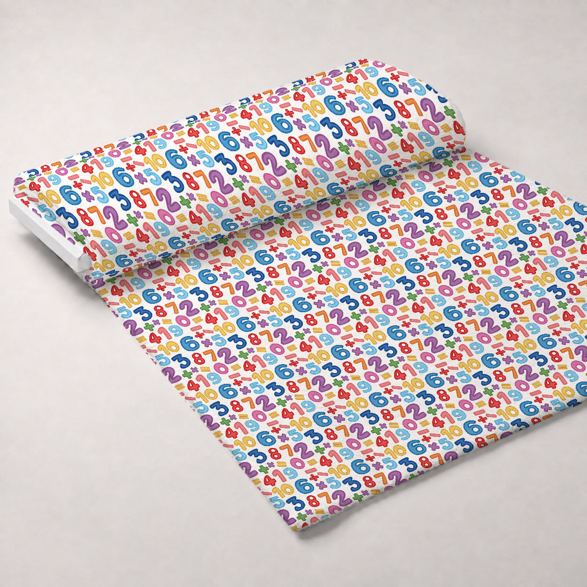 Classroom Doodles Pattern 13 Fleece Fabric — fleece fabric unrolled bolt preview (mv-fleece-v1:bolt)