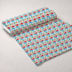 Classroom Doodles Pattern 4 Fleece Fabric — fleece fabric unrolled bolt preview (mv-fleece-v1:bolt)