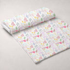Classroom Doodles Pattern 6 Fleece Fabric — fleece fabric unrolled bolt preview (mv-fleece-v1:bolt)