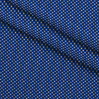 Cobalt Paisley Pattern 2 Fleece Fabric — fleece fabric folded close-up preview (mv-fleece-v1:lying)