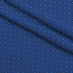 Cobalt Paisley Pattern 9 Fleece Fabric — fleece fabric folded close-up preview (mv-fleece-v1:lying)