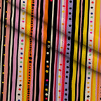 Confetti Parade Pattern 9 Fleece Fabric — fleece fabric folded close-up preview (mv-fleece-v1:lying)