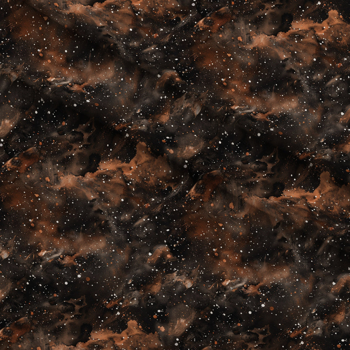 Copper Nebula Pattern 14 Fleece Fabric — fleece fabric folded close-up preview (mv-fleece-v1:lying)