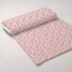 Coquette Teaching School Fleece Fabric — fleece fabric unrolled bolt preview (mv-fleece-v1:bolt)