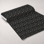 Cosmic Lab Doodles Pattern 2 Fleece Fabric — fleece fabric unrolled bolt preview (mv-fleece-v1:bolt)