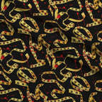 Crimson Splatter Pattern 23 Fleece Fabric — fleece fabric folded close-up preview (mv-fleece-v1:lying)