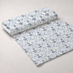 Daisy Den Pattern 2 Fleece Fabric — fleece fabric unrolled bolt preview (mv-fleece-v1:bolt)
