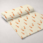 Daisy Den Pattern 3 Fleece Fabric — fleece fabric unrolled bolt preview (mv-fleece-v1:bolt)