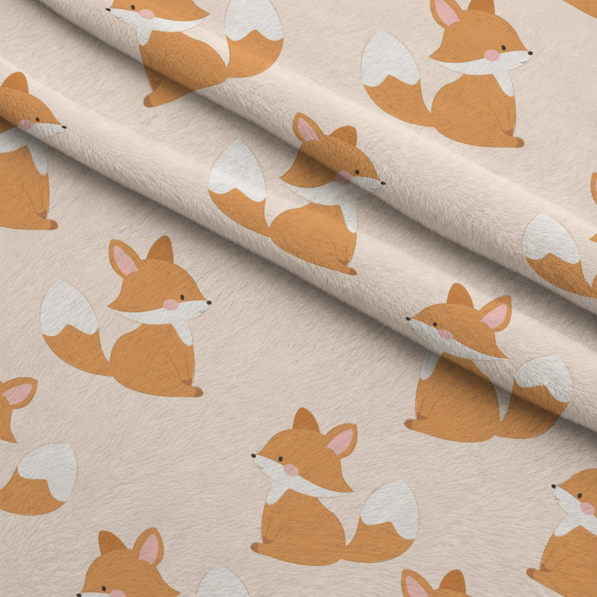 Daisy Den Pattern 5 Fleece Fabric — fleece fabric folded close-up preview (mv-fleece-v1:lying)