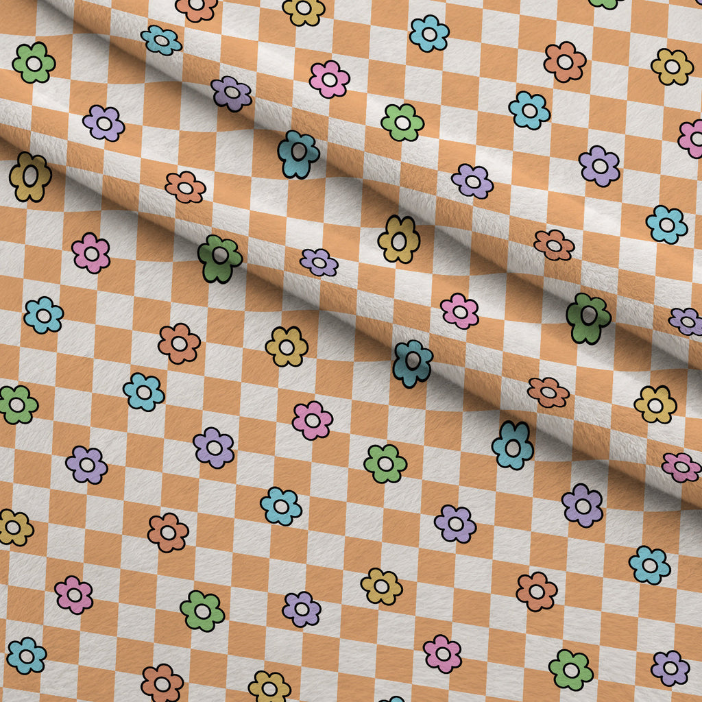 Daisyboard Daydream Pattern 22 Fleece Fabric — fleece fabric folded close-up preview (mv-fleece-v1:lying)
