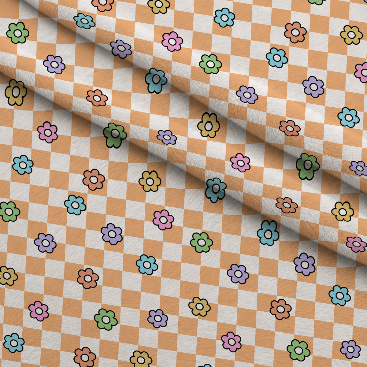 Daisyboard Daydream Pattern 22 Fleece Fabric — fleece fabric folded close-up preview (mv-fleece-v1:lying)