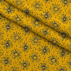 Dandelion Sparklers Pattern 5 Fleece Fabric — fleece fabric folded close-up preview (mv-fleece-v1:lying)