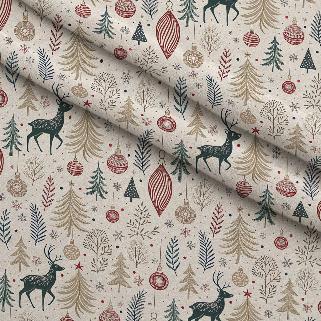 Dear Santa Pattern 11 Fleece Fabric — fleece fabric folded close-up preview (mv-fleece-v1:lying)