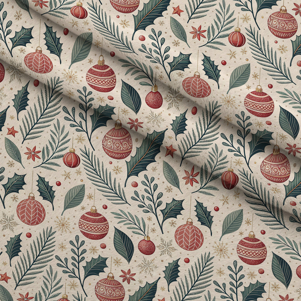 Dear Santa Pattern 12 Fleece Fabric — fleece fabric folded close-up preview (mv-fleece-v1:lying)
