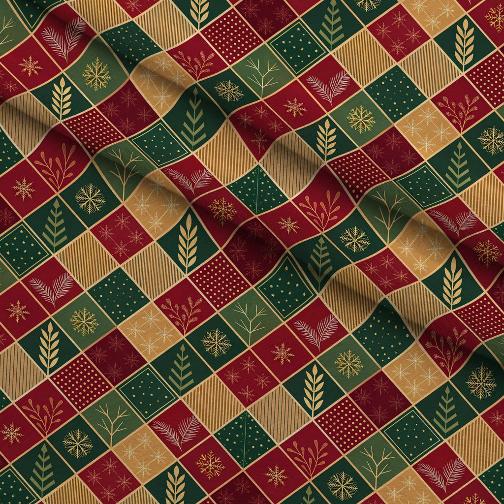 Dear Santa Pattern 13 Fleece Fabric — fleece fabric folded close-up preview (mv-fleece-v1:lying)