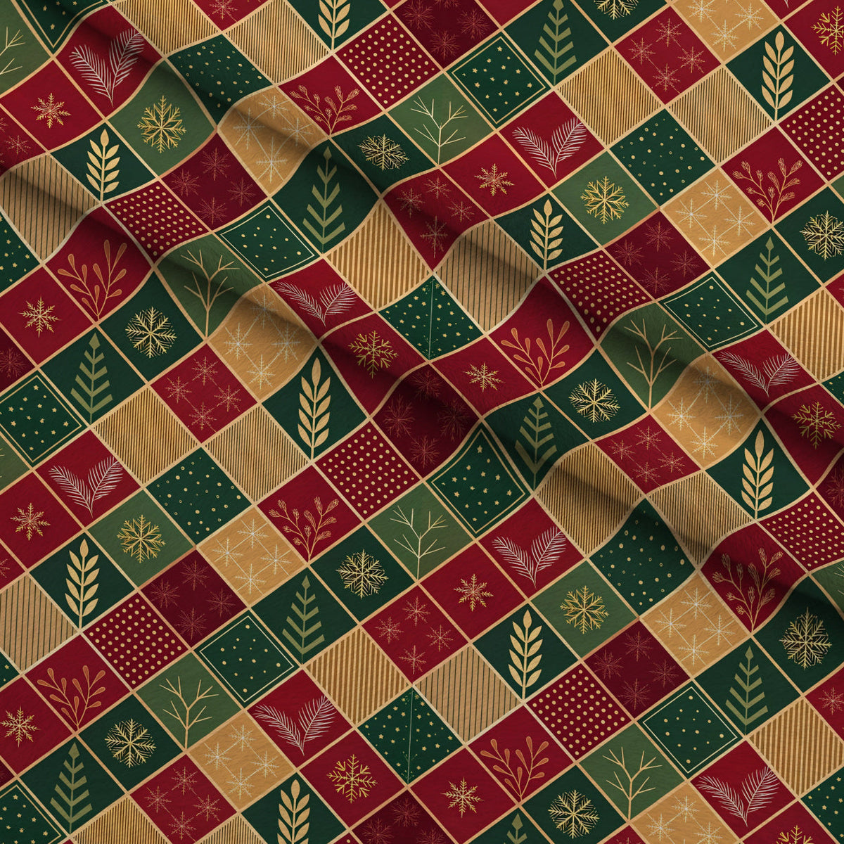Dear Santa Pattern 13 Fleece Fabric — fleece fabric folded close-up preview (mv-fleece-v1:lying)