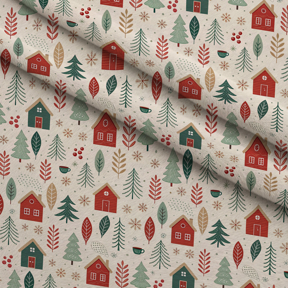 Dear Santa Pattern 15 Fleece Fabric — fleece fabric folded close-up preview (mv-fleece-v1:lying)