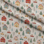 Dear Santa Pattern 17 Fleece Fabric — fleece fabric folded close-up preview (mv-fleece-v1:lying)