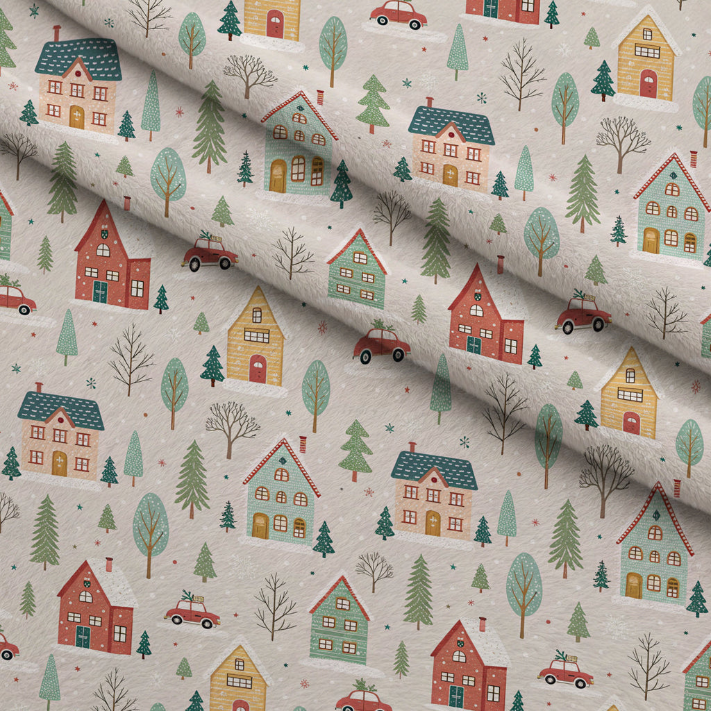 Dear Santa Pattern 18 Fleece Fabric — fleece fabric folded close-up preview (mv-fleece-v1:lying)