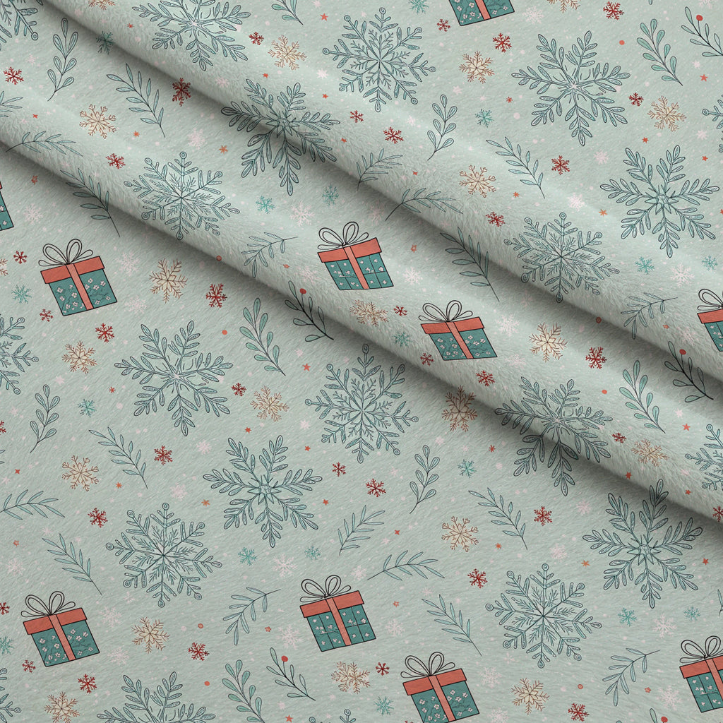 Dear Santa Pattern 19 Fleece Fabric — fleece fabric folded close-up preview (mv-fleece-v1:lying)