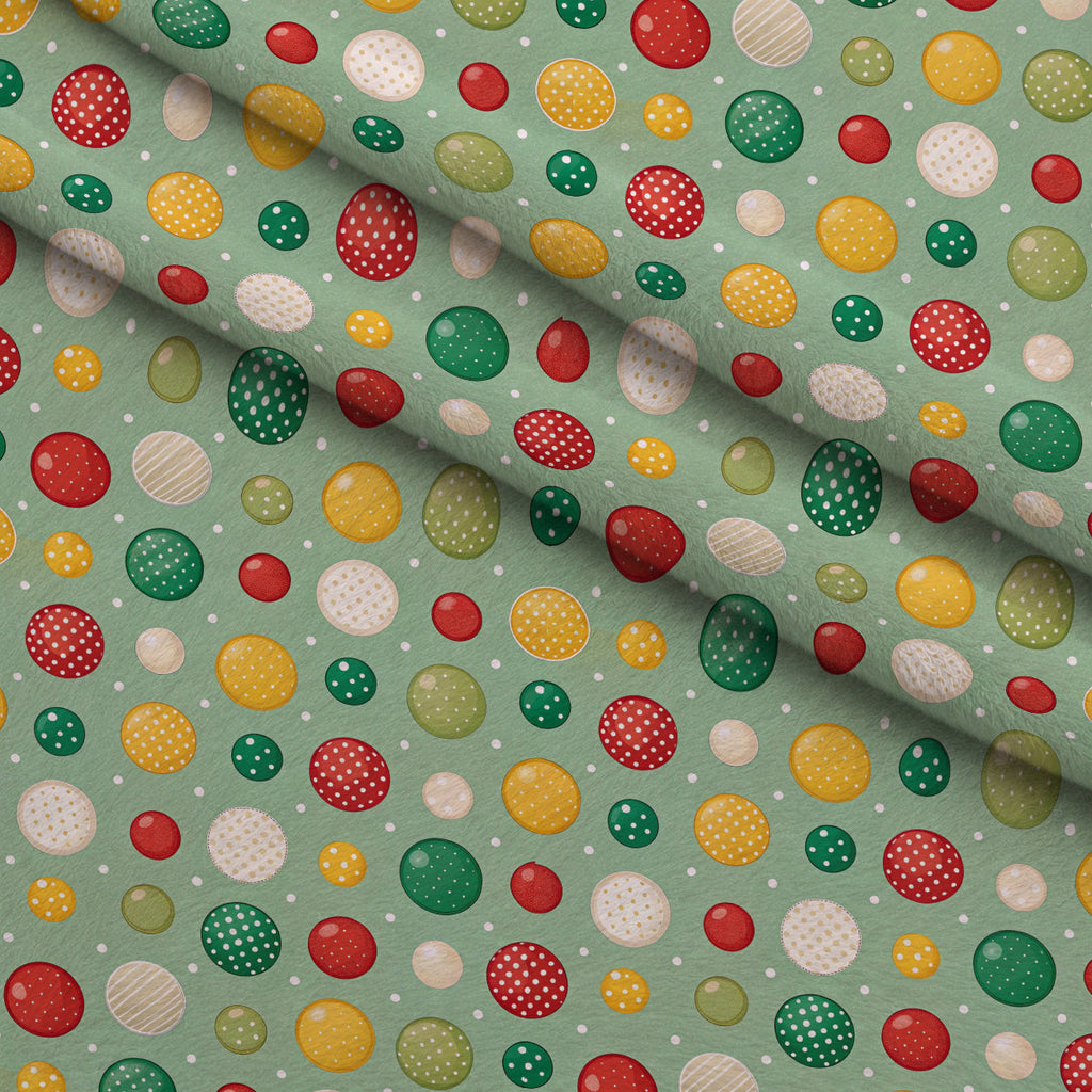 Dear Santa Pattern 2 Fleece Fabric — fleece fabric folded close-up preview (mv-fleece-v1:lying)
