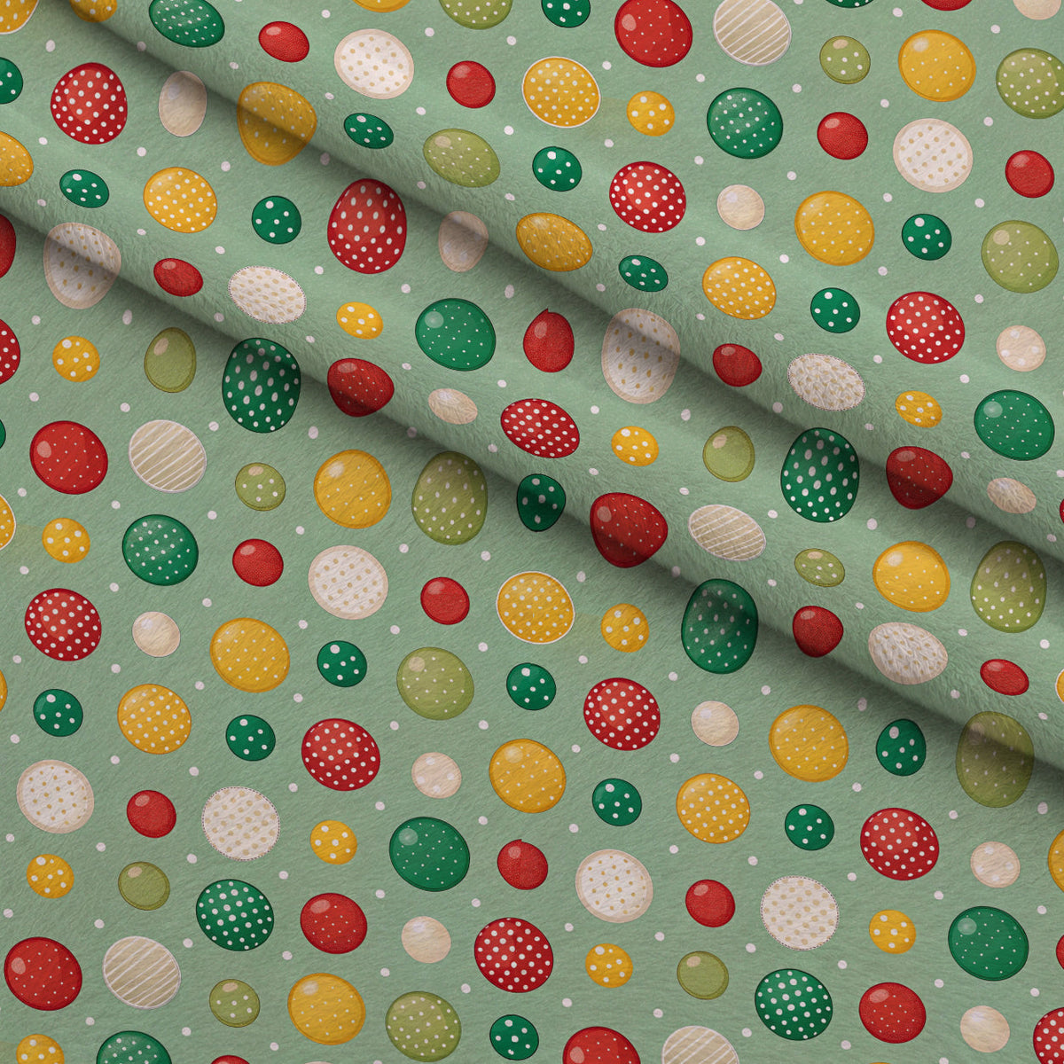 Dear Santa Pattern 2 Fleece Fabric — fleece fabric folded close-up preview (mv-fleece-v1:lying)